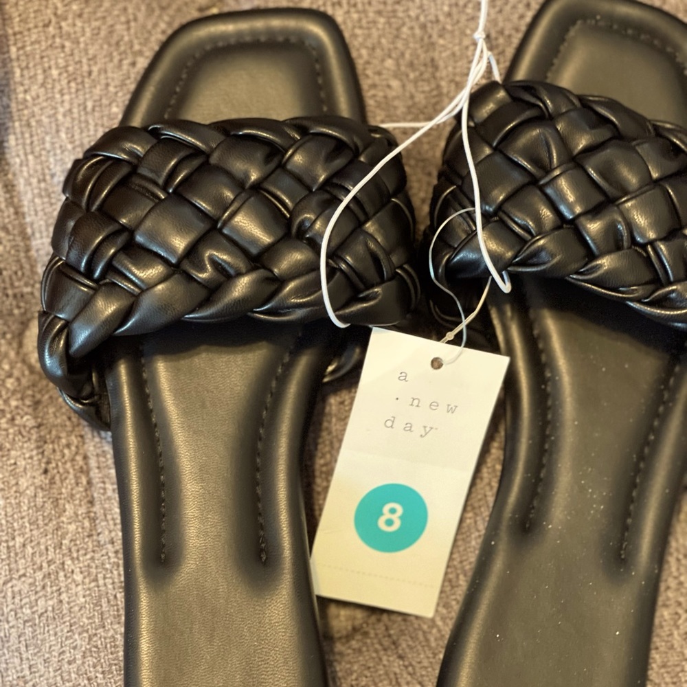A New Day black slides from Target-SOLD